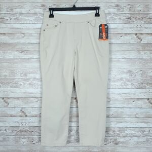 Jag Jeans Pull On Crop Sz4P Beige 883